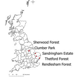 Cases of SCI have occurred in the highlighted areas.